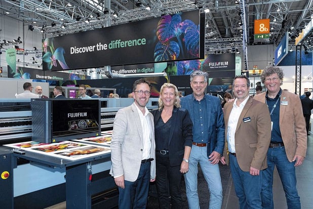 Fujifilm et Igepa Belux concluent un partenariat stratégique à la Drupa 