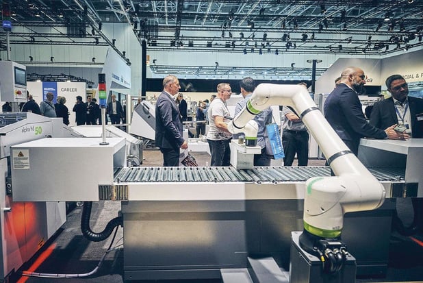 L'industrie graphique investit dans l'automatisation et la robotisation 