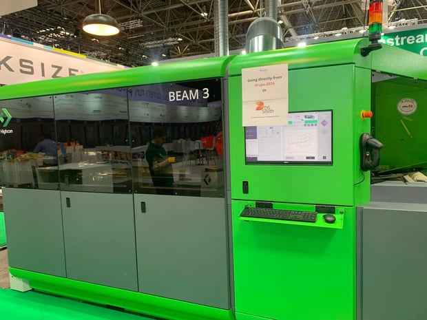 DS Smith installe le premier Highcon Beam 3 en France