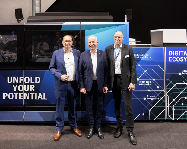 Jet d'encre : Heidelberg et Canon annoncent un partenariat