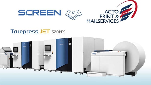 Acto installe une Truepress JET 520NX de Screen