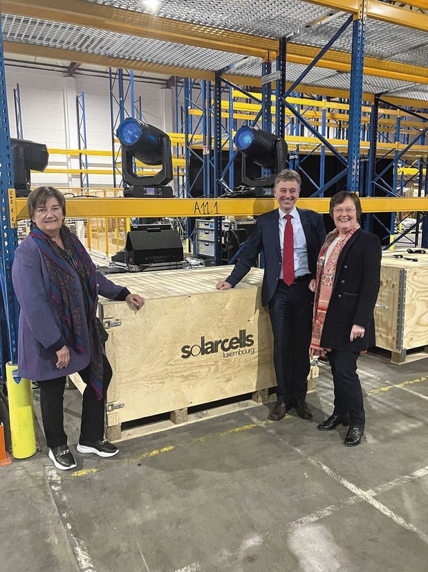 No-Nail Boxes emballe les panneaux de Solarcells 
