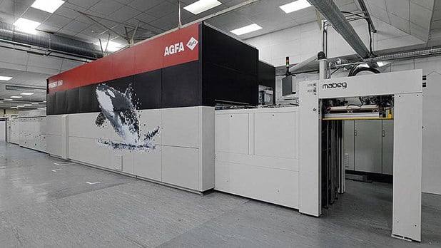 Le chiffre d'affaires de Digital Print & Chemicals d'Agfa en hausse de 10% 