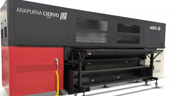 Agfa introduceert Anapurna Ciervo H2500 hybride inkjetprinter