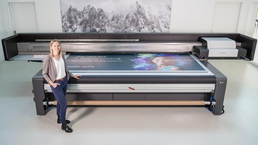swissQprint lance la cinquième génération d'imprimantes à plat