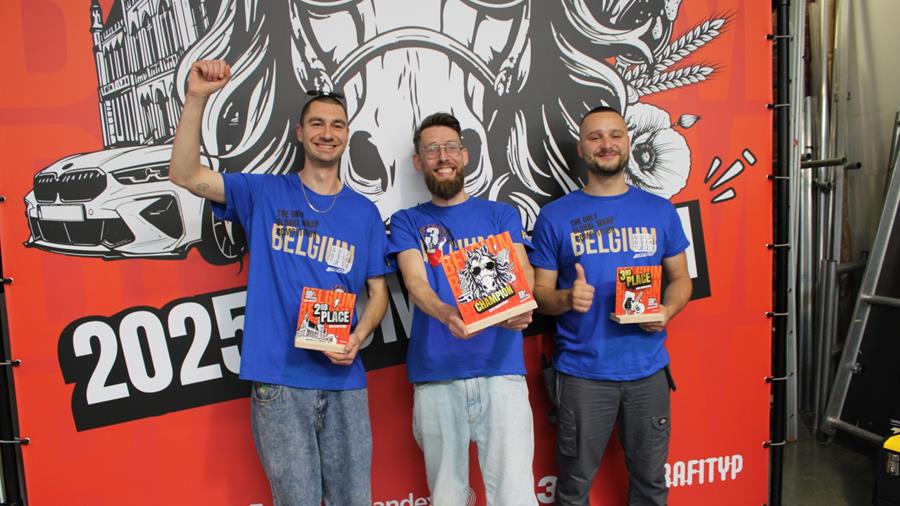 Christophe Ost (XL Reklame) remporte le World Wrap Masters Belgium